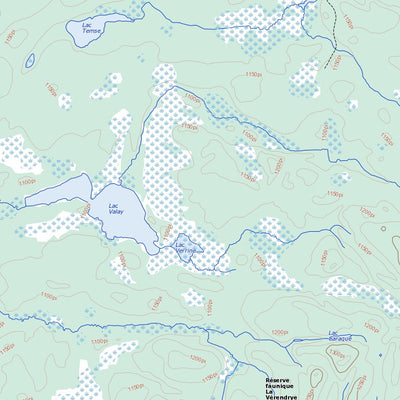 Lac Otanibi, QC (031N12 Toporama)