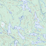 Réservoir Cabonga, QC (031N07 Toporama)