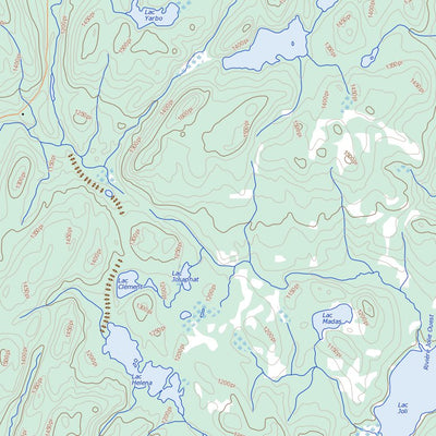Windigo, QC (031P14 Toporama)