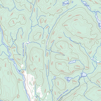 Windigo, QC (031P14 Toporama)