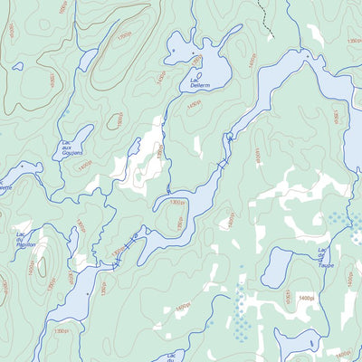 Lac Adonis, QC (031O07 Toporama)