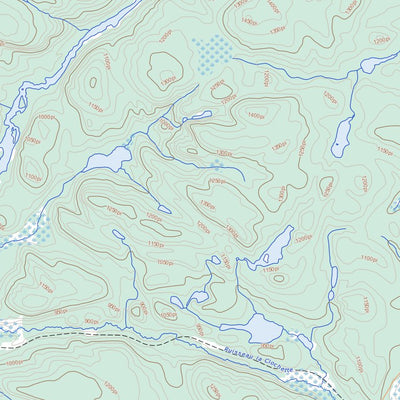 Lac Flamand (031P11 Toporama)