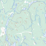 Lac Rivard, QC (032H14 Toporama)