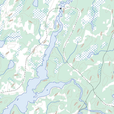 Lac Mesplet (032B13 Toporama)