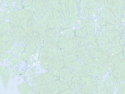 Lac Déziel, QC (032B09 Toporama)
