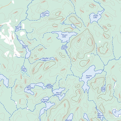 Magusi River, ON (032D05 Toporama)