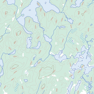 Lac Wiashgamic (032C10 Toporama)