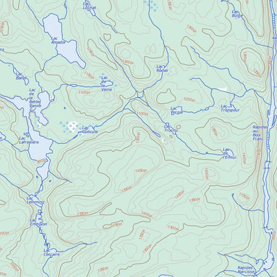 Lac De L'Écorce, QC (031N01 Toporama)