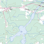 Lac Kinojévis, QC (032D02 Toporama)