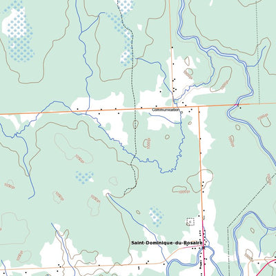 Collines Gémini, QC (032D16 Toporama)