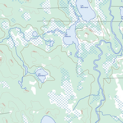 Rivière Turgeon, QC (032E14 Toporama)