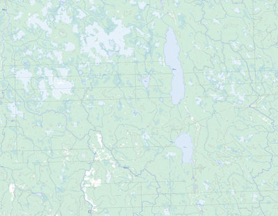 Lac Mistaouac, QC (032E07 Toporama)