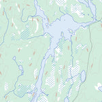Lac Mégiscane, QC (032B12 Toporama)