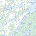 Lac Sazinou, QC (033A12 Toporama)