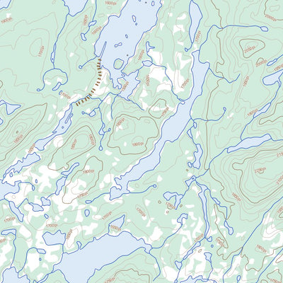 Lac Emmanuel, QC (033A16 Toporama)