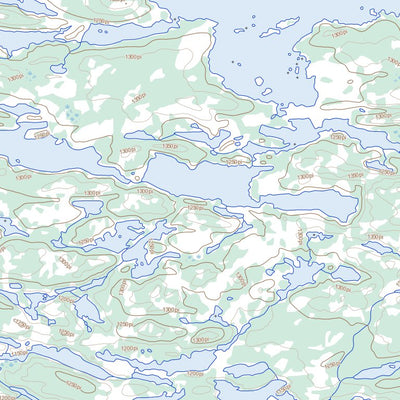Lac Desdames, QC (033B10 Toporama)