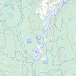 Lac Bellemare, QC (032H08 Toporama)