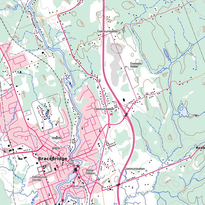 Bracebridge (031E03 Toporama)