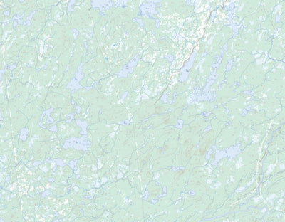 Lac À L'Eau Noire, QC (032J03 Toporama)