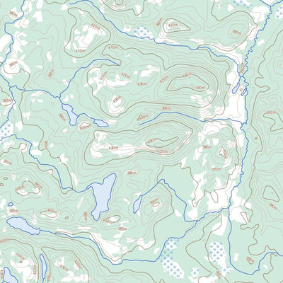 Lac Amisquioumisca, QC (032K08 Toporama)
