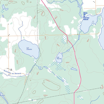 Angliers, QC (031M11 Toporama)