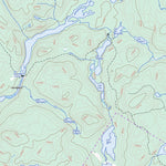 Lac Du Pinceau, QC (031K05 Toporama)