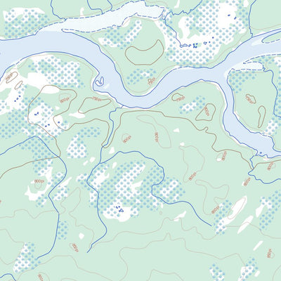 Lac Mezières, QC (032N06 Toporama)