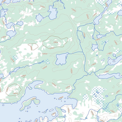 Lac De La Frégate, QC (033G02 Toporama)