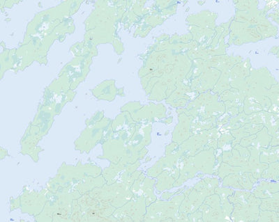 Lac Evans, QC (032K15 Toporama)