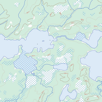 Lac Inconnu, QC (032G13 Toporama)