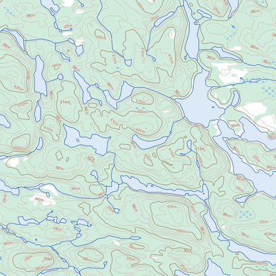 Lac Taraton, QC (033O02 Toporama)