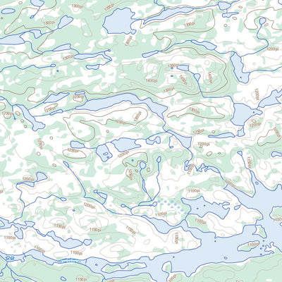 Lac De La Corvette (033G08 Toporama)