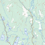 Lac Chigoubiche, QC (032H04 Toporama)