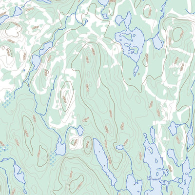 Lac Verreault, QC (032I02 Toporama)
