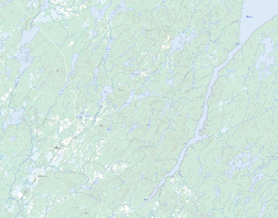 Baie Pénicouane, QC (032J08 Toporama)