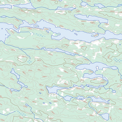 Lac Craven, QC (033K07 Toporama)