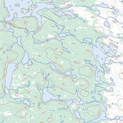 Lac Bribaut, QC (033P04 Toporama)