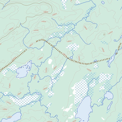 Lac Armagnac, QC (032J09 Toporama)