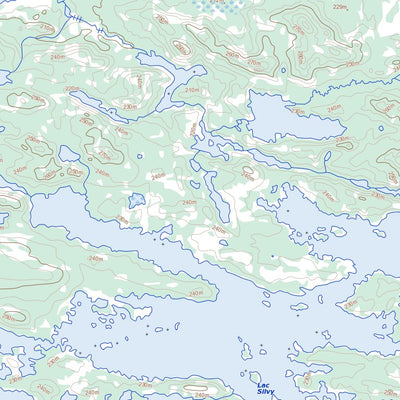 Lac Silvy, QC (033K09 Toporama)