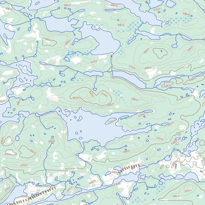 Lac Laraire, QC (033P07 Toporama)