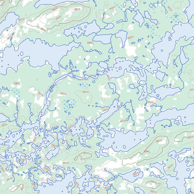 Lac Demitte, QC (034A02 Toporama)