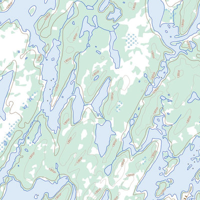 Île Peuvereau, QC (032P04 Toporama)