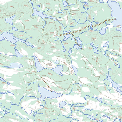 Lac Fressel, QC (033O06 Toporama)