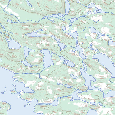 Lac Fressel, QC (033O06 Toporama)