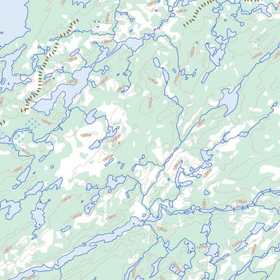 Lac Lavallette, QC (033A02 Toporama)