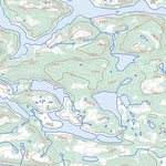 Lac Dornon, QC (034G03 Toporama)