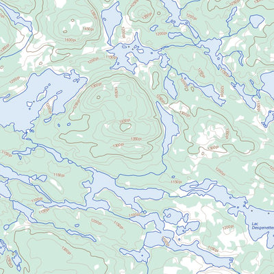 Lac Miramon (033B15 Toporama)