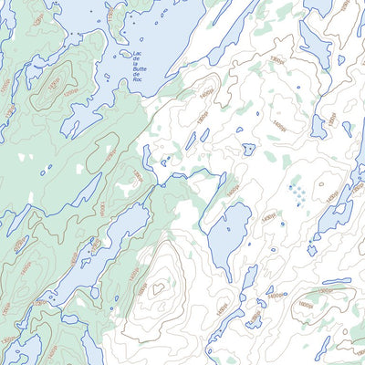 Lac Comeau, QC (032P12 Toporama)