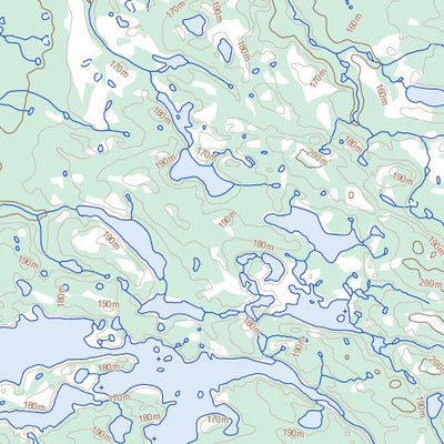 Lac Ujarasutjulik, QC (034K01 Toporama)