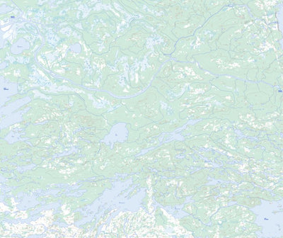 Lac De Vaulx, QC (033F08 Toporama)